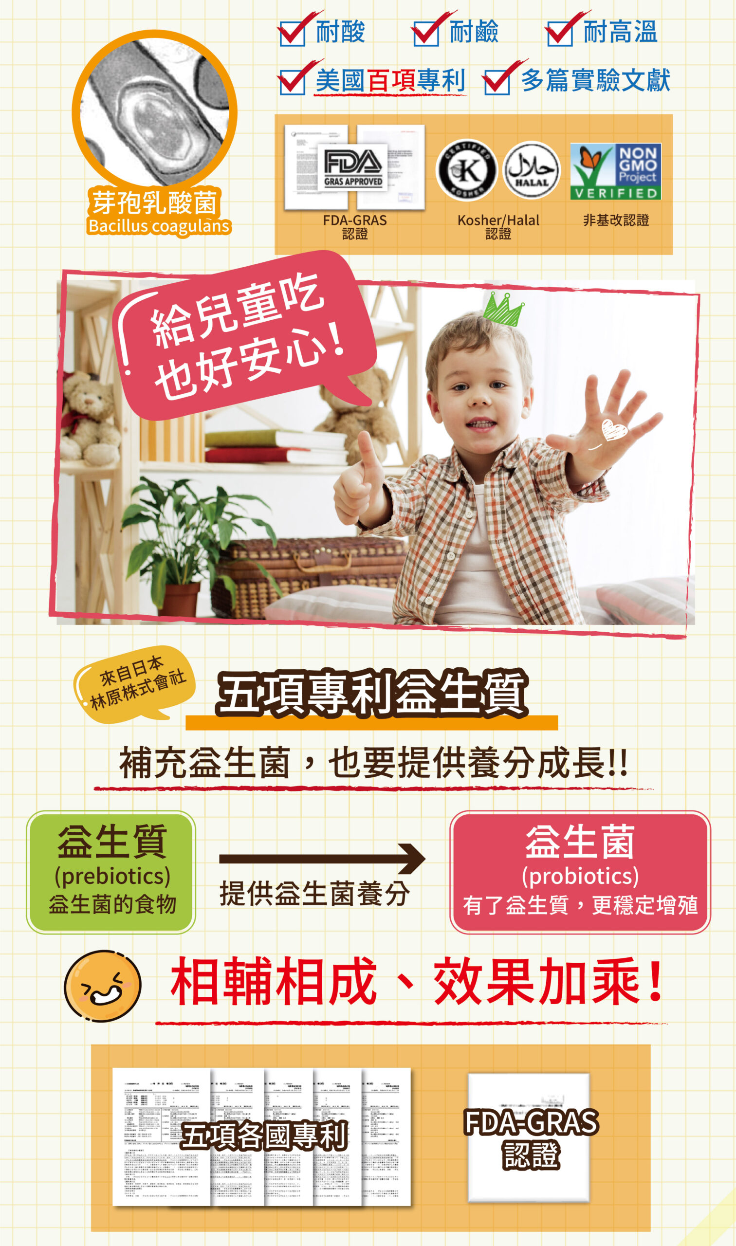 DH恆隆生技/評價/第七代敏之素益生菌/調整體質/改善細菌叢生態/寶寶益生菌/免疫力/保護力/敏感/Wellmune葡聚多醣體