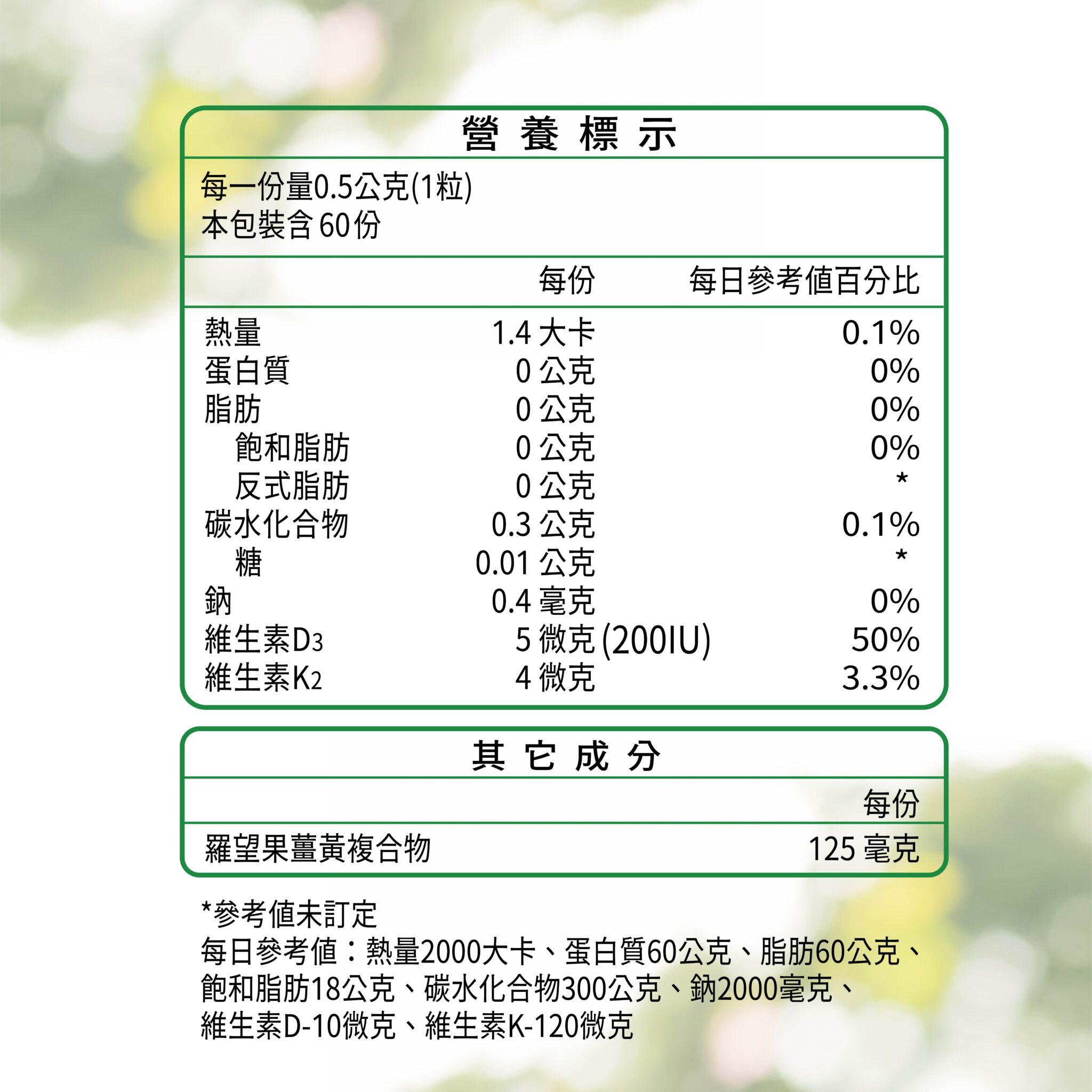 ✨活力固得素食版-素食界的靈活關鍵✨第➊重-好關鍵🛡 ✅採用專利 羅望果薑黃，具臨床試驗，有效取代葷食成分✅日本專利 橄欖果實，增強體力第➋重-好靈活🤩✅美國有機硫源 MSM，滋補強身✅日本95%高純度透明質酸鈉，極潤滋養💦 第❸重-好固力✅維生素D3，獨家藻類來源，增進鈣吸收、維持血鈣平衡✅專利維生素K2，全反式包埋技術，吸收率更佳 專為全素食者設計，一天2粒高效補給